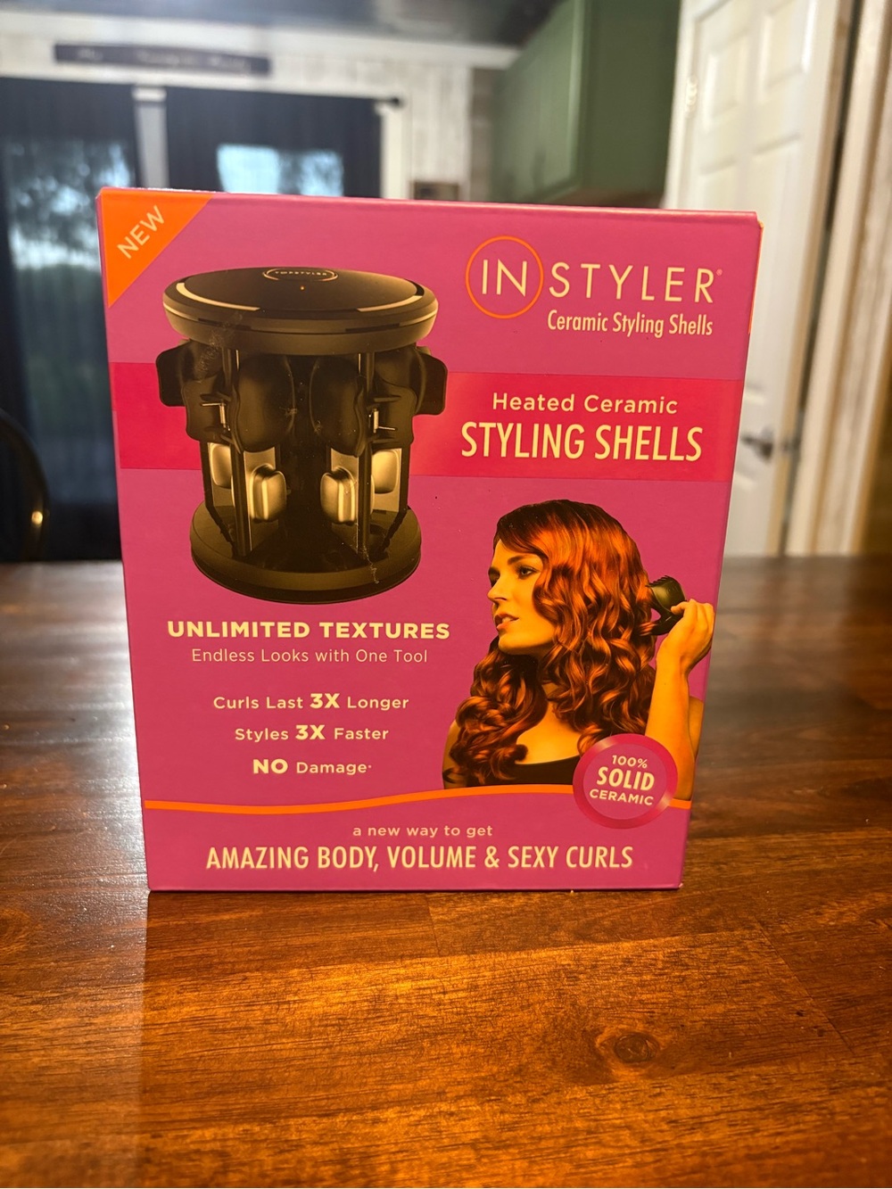 InStyler Heated Ceramic Styling Shells - Pink